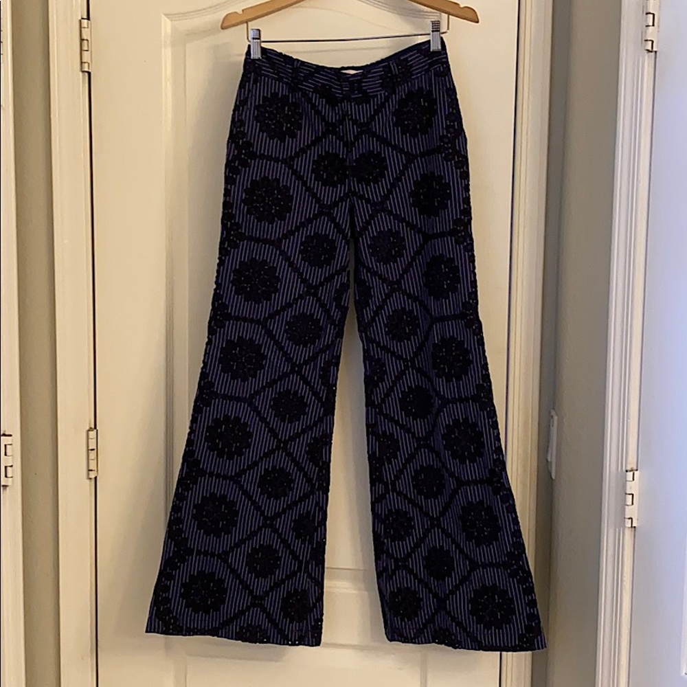 Anthropologie Ett:twa wide leg dress pant size 2
